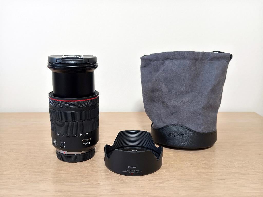 Canon RF 24-105 mm F4 L IS USM lens - objectief / GLOEDNIEUW, Ophalen of Verzenden, Nieuw, Telelens