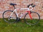 Racefiets Wilier Triestina Wit met Rood, Fietsen en Brommers, 28 inch, Gebruikt, Aluminium, Dames