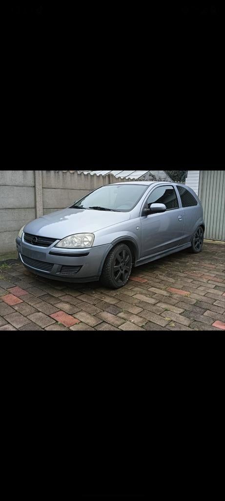 Opel Corsa c sport 1.3cdti diesel euro4 met airco, Auto's, Voorwielaandrijving, Stof, Bruin, Grijs