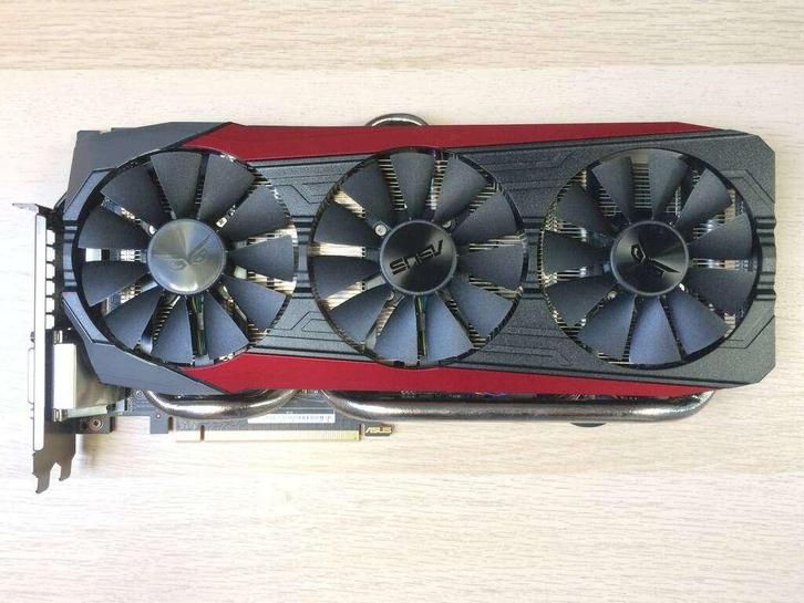 Asus Strix Geforce GTX 980 Ti (NVIDIA), Computers en Software, Videokaarten, Zo goed als nieuw, Nvidia, PCI-Express 3.0, GDDR5