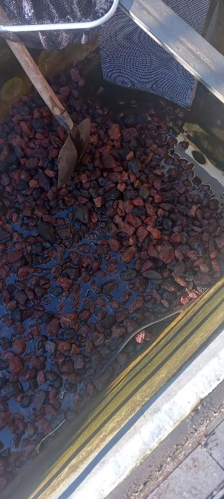 Lavasteen, Ophalen, Gebruikt, Bruin, Overige typen