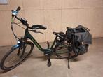 Electrische e-bike voor dames ,maat 46 kleur donker groen., Fietsen en Brommers, Zo goed als nieuw, Minder dan 47 cm, 50 km per accu of meer
