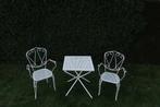 bistroset, Tuin en Terras, Tuinsets en Loungesets, Overige materialen, Gebruikt, Tuinset, Ophalen