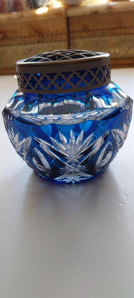 Val saint lambert pique fleure, Antiquités & Art, Antiquités | Verre & Cristal, Enlèvement