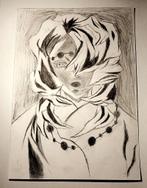 dessin au fusain, Envoi