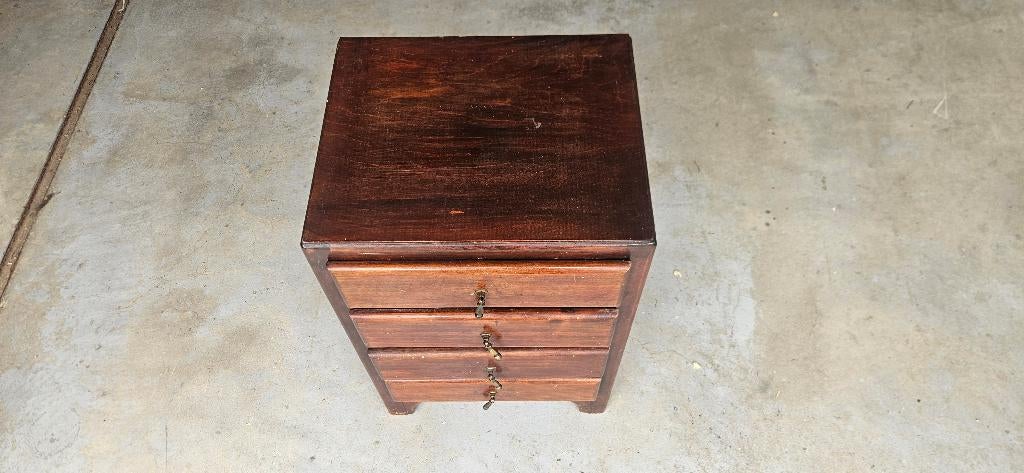 Armoire à 3 tiroirs, Antiquités & Art, Antiquités | Meubles | Armoires, Enlèvement