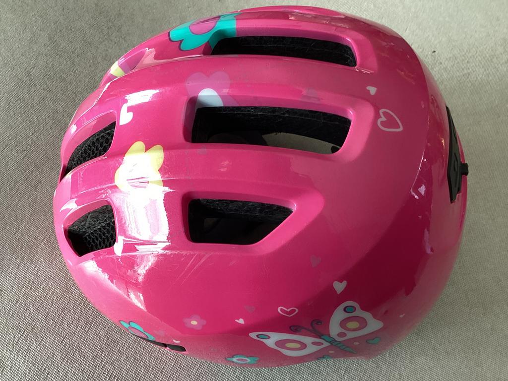 Abus kinderhelm 45/50 cm of 1 tot 4 jaar., Ophalen of Verzenden, Gebruikt