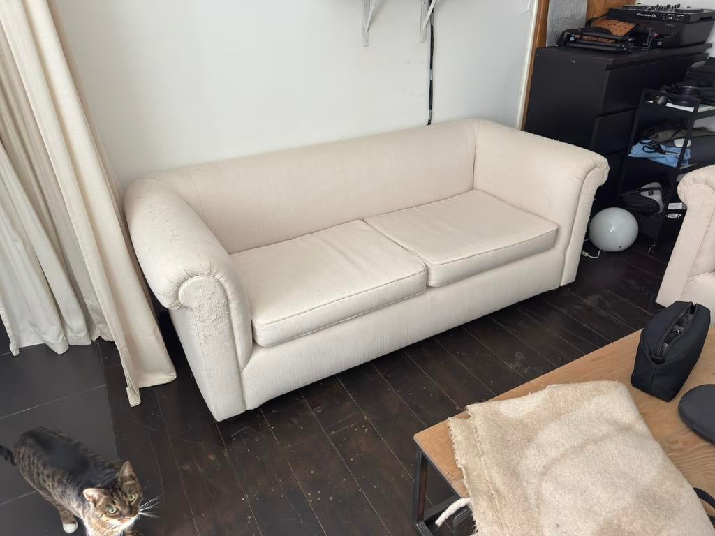 Zitbank x2, Huis en Inrichting, Ophalen, Gebruikt, Tweepersoons