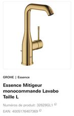 Mitigeur GROHE Essence doré / laiton, Enlèvement, Neuf, Chrome, Lavabo