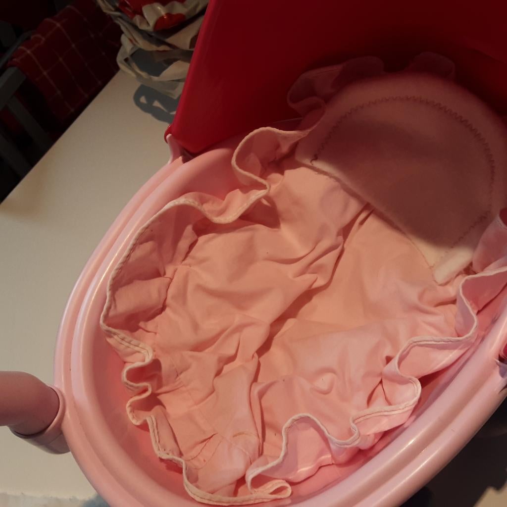 Poppenwagen, Ophalen, Gebruikt