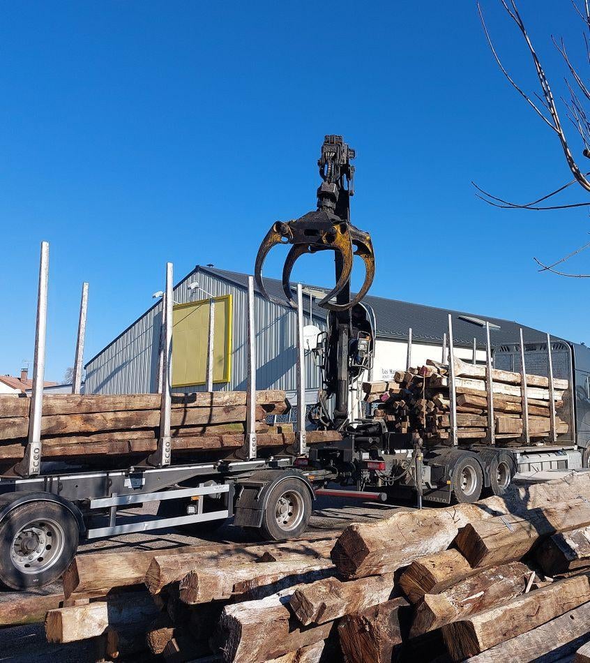 vieilles poutres en chêne, Enlèvement, Utilisé, Chêne, Poutre
