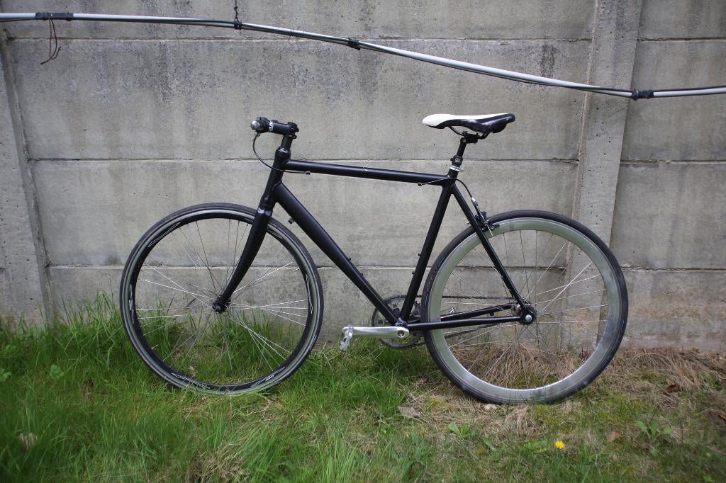 Vélo single speed, léger et rapide, Vélos & Vélomoteurs, Moins de 10 vitesses, Aluminium, Enlèvement, Hommes