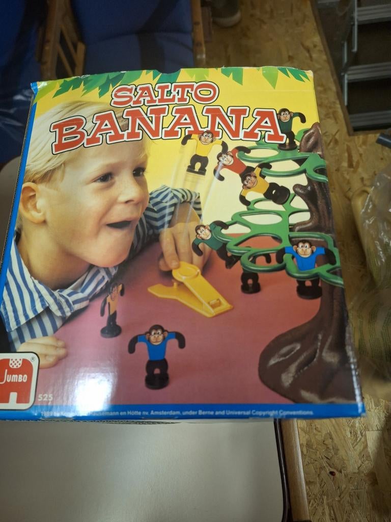 Salto Banana spel, Ophalen