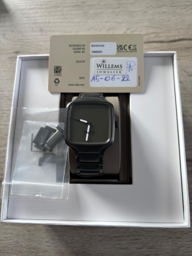 Rado horloge (Automatic)met opwindsysteem, Staal, Polshorloge, Zo goed als nieuw, Ophalen