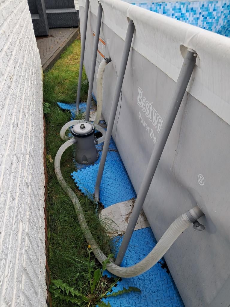 Zwembad bestway, Ophalen