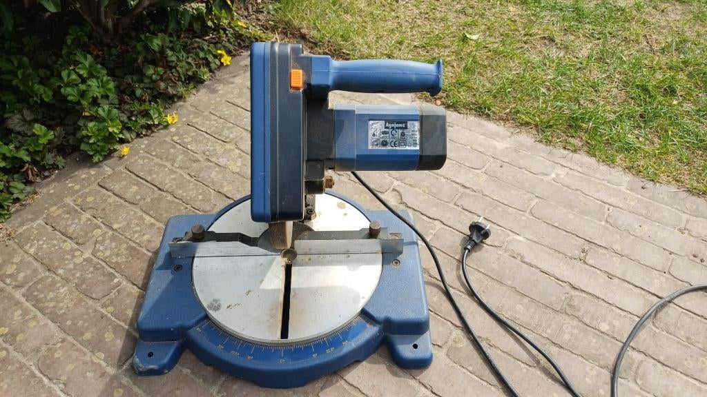 verstekzaag, Doe-het-zelf en Bouw, Gereedschap | Zaagmachines, Ophalen, Gebruikt, Afkortzaag