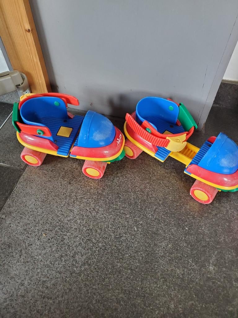 Verstelbare rolschaatsen, Ophalen