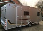 Mooie en goed onderhouden caravan, klaar voor vakantie!, Caravans en Kamperen, Sunlight, Kachel, 7 tot 8 meter, Treinzit