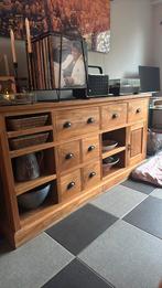 Massief teakhouten dressoir 1m70 L x 85 cm H x 50 cm B, Enlèvement, Utilisé, Teck