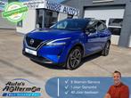 Nissan Qashqai 1.3 DIG-T MHEV AUTOMAAT * PANODAK * LED *..., Auto's, Blauw, Leder en Stof, Bedrijf, 5 zetels