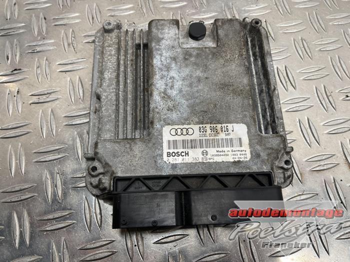 Ordinateur gestion moteur d'un Audi A3, Autos : Pièces & Accessoires, Électronique & Câbles, Audi, Utilisé, 3 mois de garantie