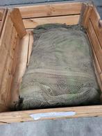 Camouflage netten, Ophalen