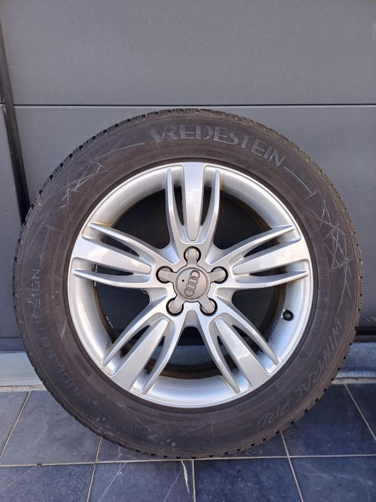 Audi Q3 velgen + winterbanden Vredestein, Autos : Pièces & Accessoires, Pneus & Jantes, Véhicule de tourisme, 17 pouces, Enlèvement