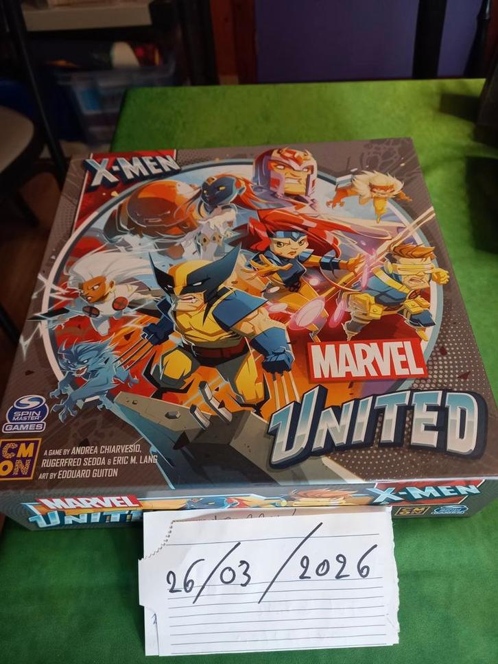 X-men en Maver united, Hobby & Loisirs créatifs, Jeux de société | Jeux de plateau, Enlèvement ou Envoi
