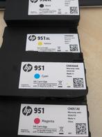 HP CARTRIDGE  950 XL zwart en 3x 951, Enlèvement ou Envoi, Comme neuf, Cartridge, HP