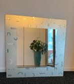 Moderne vierkante spiegel, Ophalen, Zo goed als nieuw