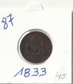 2 CENTIEM 1833 LEOPOLD 1-, Enlèvement ou Envoi