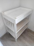 GULLIVER - Meuble chambre bébé, lot de 2, blanc, 60x120, Maison & Meubles, Enlèvement, Utilisé, Une personne, Blanc