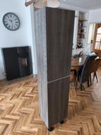 Bruin/grijze badkamerkast, Huis en Inrichting, Ophalen, Zo goed als nieuw, (Half)hoge kast, 150 tot 200 cm