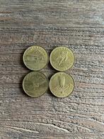 Vintage Shell munten – luchtvaart & ruimtevaart (set van 4), Ophalen of Verzenden, Munten
