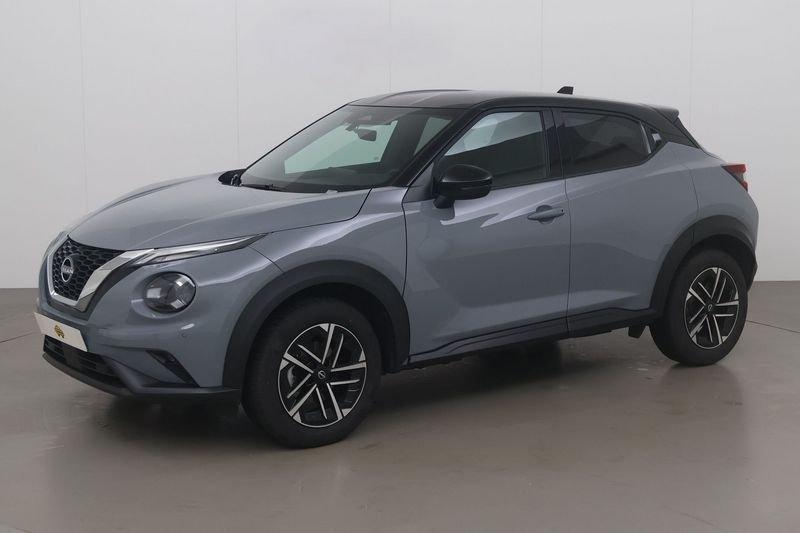Nissan Juke 1.0 dig-t n-connecta 114, Auto's, Nissan, Gebruikt, Overige bekleding, Zwart, Bedrijf