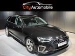 Audi A4 30 TDI S-LINE S-TRONIC CARPLAY GPS CUIR LED, Gebruikt, 4 cilinders, A4, Zwart
