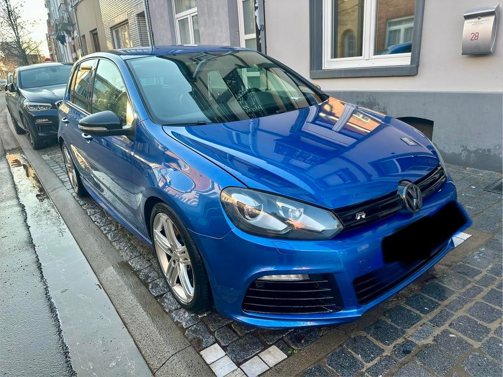 Golf 6 R utilitaire, Auto's, Volkswagen, Bedrijf, Te koop, Golf, Benzine, Berline, Automaat, Blauw, Blauw, Leder, Ophalen