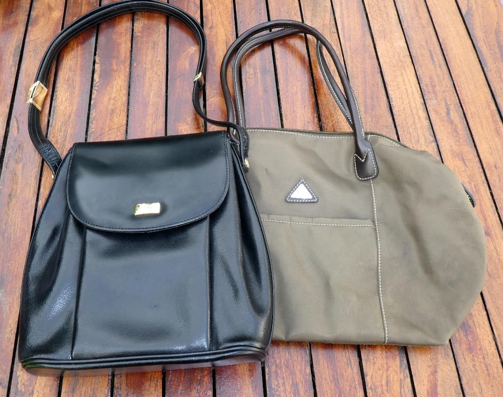 2 tassen, Ophalen of Verzenden, Gebruikt, Overige kleuren