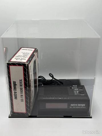 RADIO Vintage 1991 "Notre Temps" Reveil Alarm Clock +Test OK, Envoi, Radio