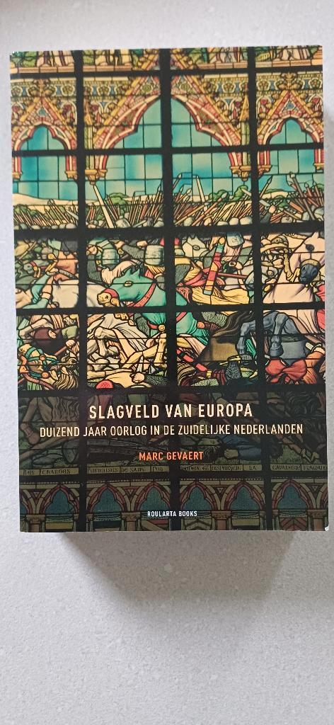 boek SLAGVELD VAN EUROPA, Boeken, Geschiedenis | Nationaal, Zo goed als nieuw, Ophalen of Verzenden