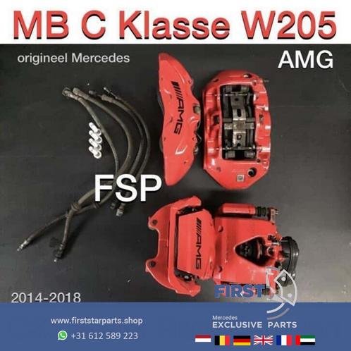 W205 C63 AMG Remtangen Set origineel Mercedes C Klasse 63 s, Auto-onderdelen, Remmen en Aandrijving, Mercedes-Benz, Gebruikt, Ophalen of Verzenden