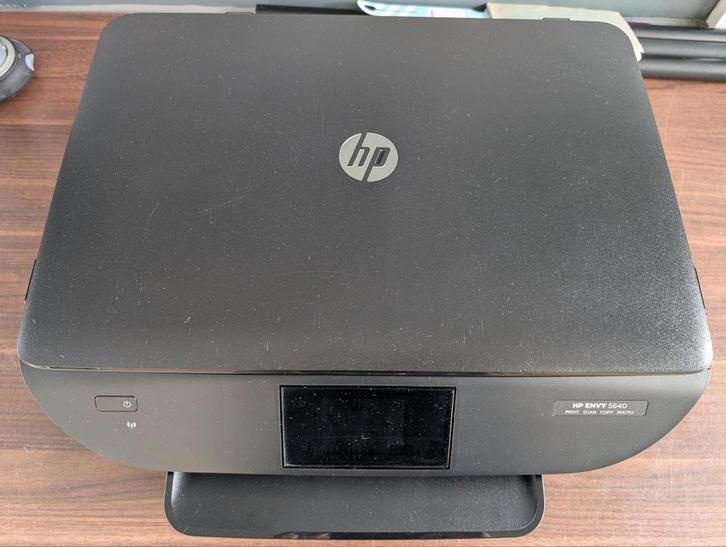 HP Envy 5640 print scan copy photo, Computers en Software, Printers, Niet werkend, Printer, Inkjetprinter, Kleur printen, Kopieren