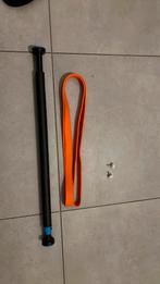 Barre de traction corength + sangle élastique, Sport en Fitness, Fitnessmaterialen, Ophalen, Zo goed als nieuw, Oprekstang
