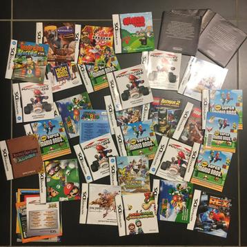 Handleidingen voor Nintendo DS Spelletjes beschikbaar voor biedingen