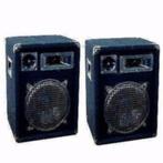 Disco speakers DJ-Pro 12Inch, 2 x 600Watt 246, Ophalen of Verzenden, Nieuw