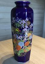 Prachtige Japanse vaas Otagiri style als nieuw !, Ophalen, Blauw, Aardewerk of Porselein, Nieuw