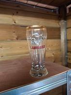 Oud email bierglas BAB aigle belgica, Verzamelen, Ophalen of Verzenden