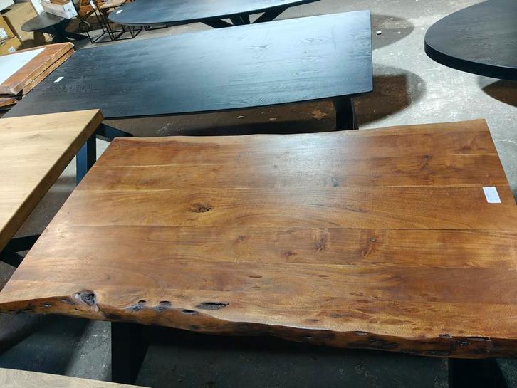 Boomstamtafel acaciahout (outlet), Maison & Meubles, Accessoires pour la Maison | Autre, Neuf, Enlèvement