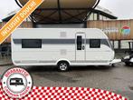 Hobby Prestige 560 FC 2024 BADKAMER + KORTING!, Caravans en Kamperen, 5 tot 6 meter, 1250 - 1500 kg, Tot en met 4, Rondzit