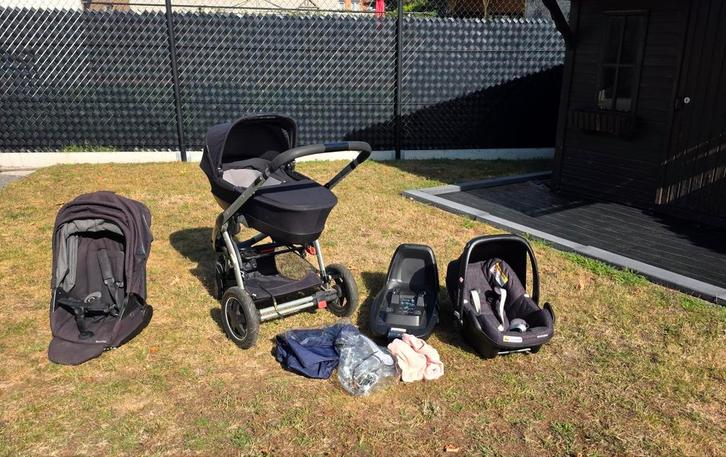 Complete set Maxi Cosi evolutionaire kinderwagen en autostoe, Kinderen en Baby's, Buggy's, Gebruikt, Ophalen